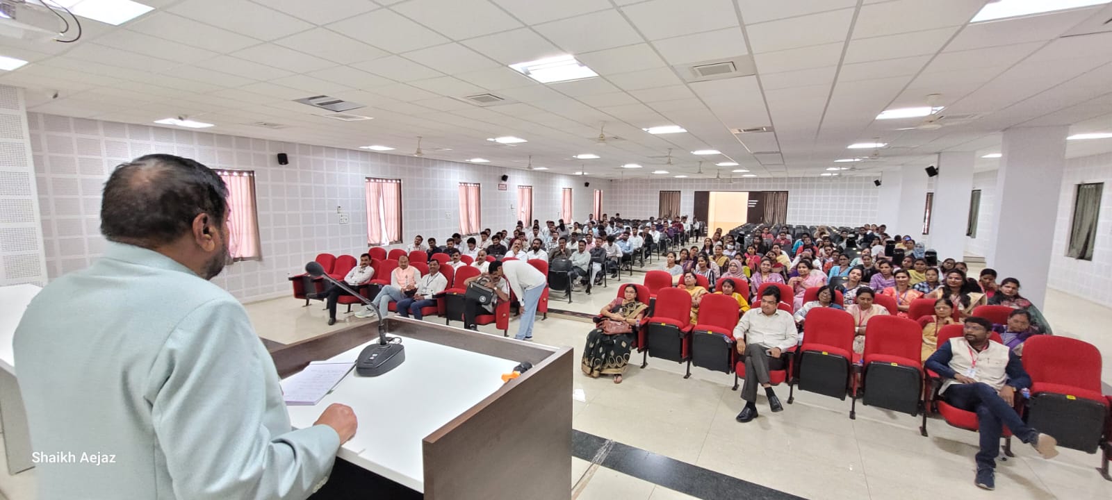 Today I, Dr Mazahar Farooqui, worked as Chairperson for the III Technical Session of the International Conference on Frontiers in Chemical and Physical Sciences for Environmental Sustainability (CAPSES-2026) at Balbhim Arts, Science & Commerce College, Beed, in which Dr. Rupesh Dewan, Professor, IIT Indore, delivered an invited talk on “2D Material: MXene.”